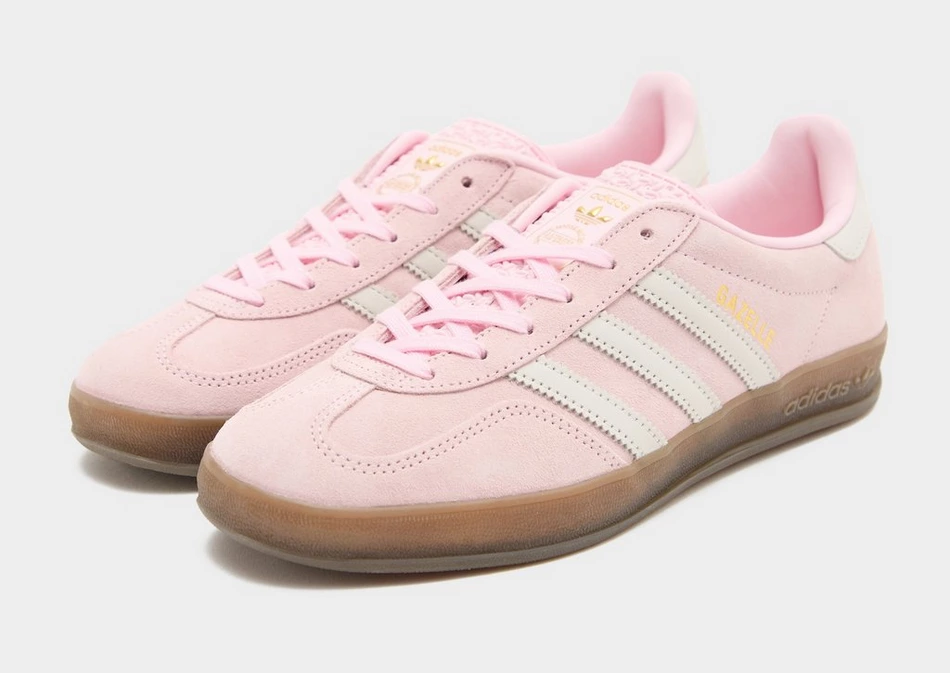 Pink adidas Gazelle Indoors